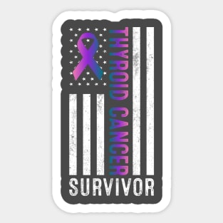 Thyroid Cancer Survivor Sticker